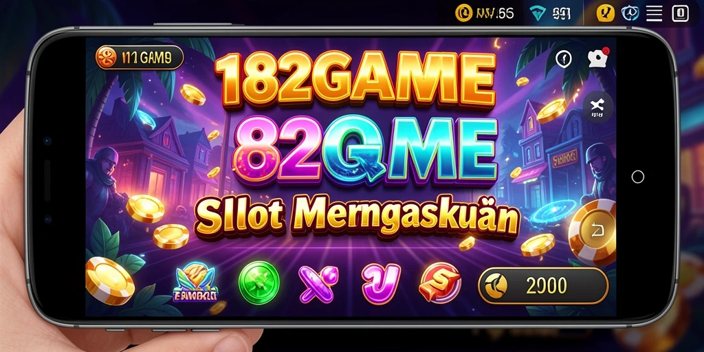 Tampilan gameplay menarik di slot 182GAME yang penuh warna.