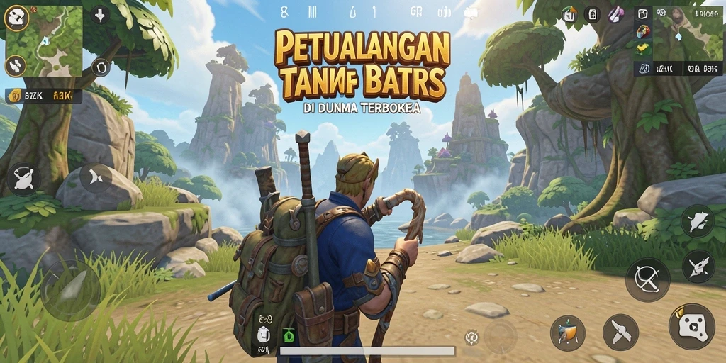 Tampilan gameplay <strong>8ZK</strong> yang menarik dengan dunia terbuka.