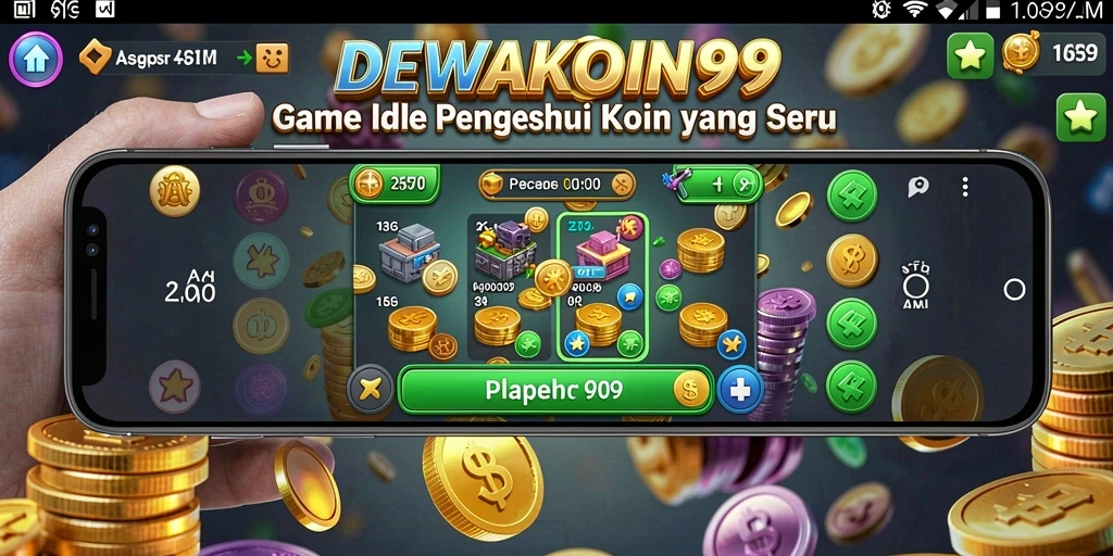 Tampilan menarik dari gameplay DEWAKOIN99 yang sederhana.