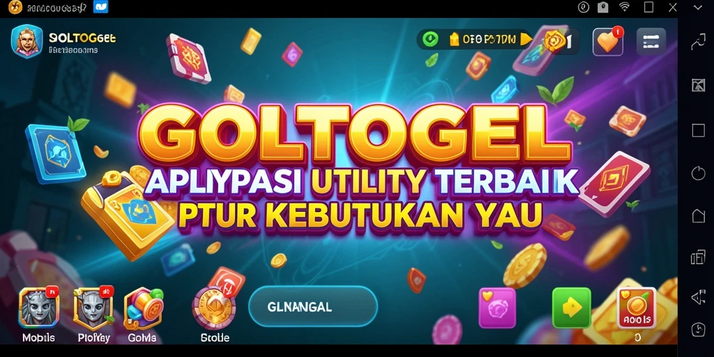 Tampilan utama GOLTOGEL dengan fitur yang memudahkan pengelolaan keuangan.