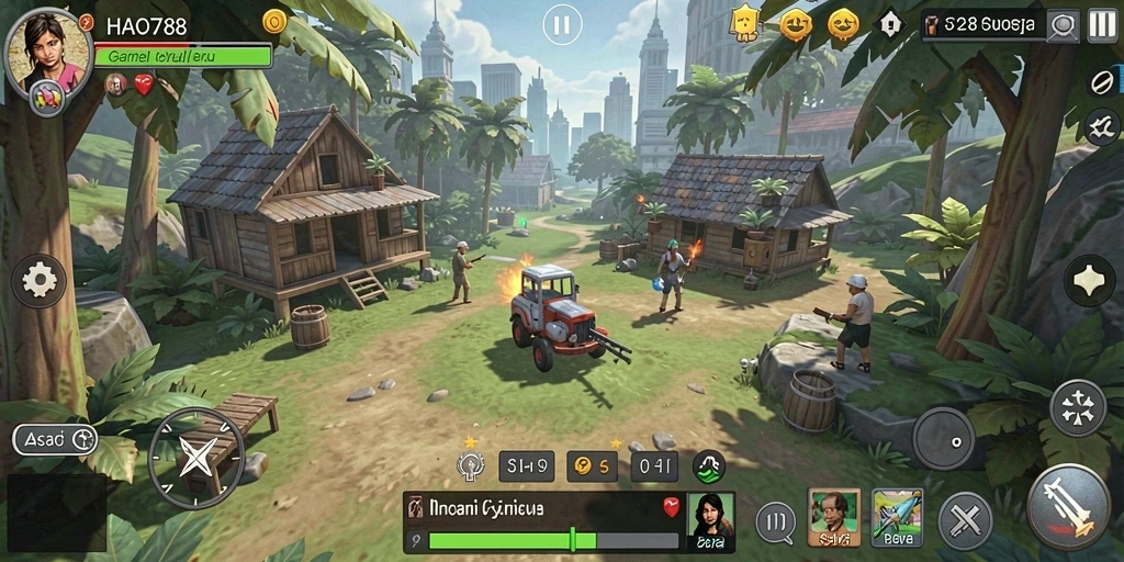 Tangkapan layar gameplay HAO788 yang menarik dan seru.