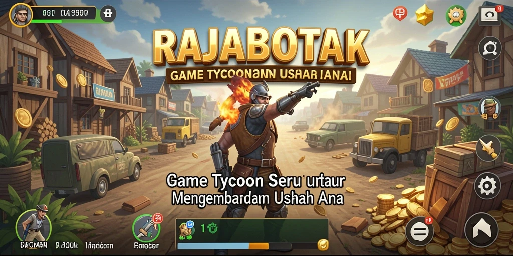 Tampilan menarik dari gameplay RAJABOTAK yang penuh strategi.