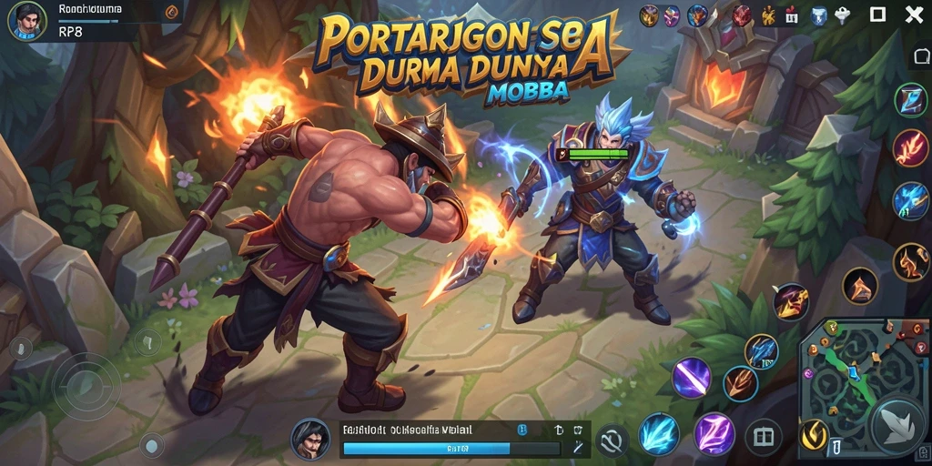 Tampilan gameplay RP8 yang memukau dan mendebarkan.