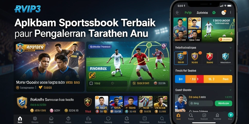 Tampilan permainan Sportsbook yang menarik dan interaktif.