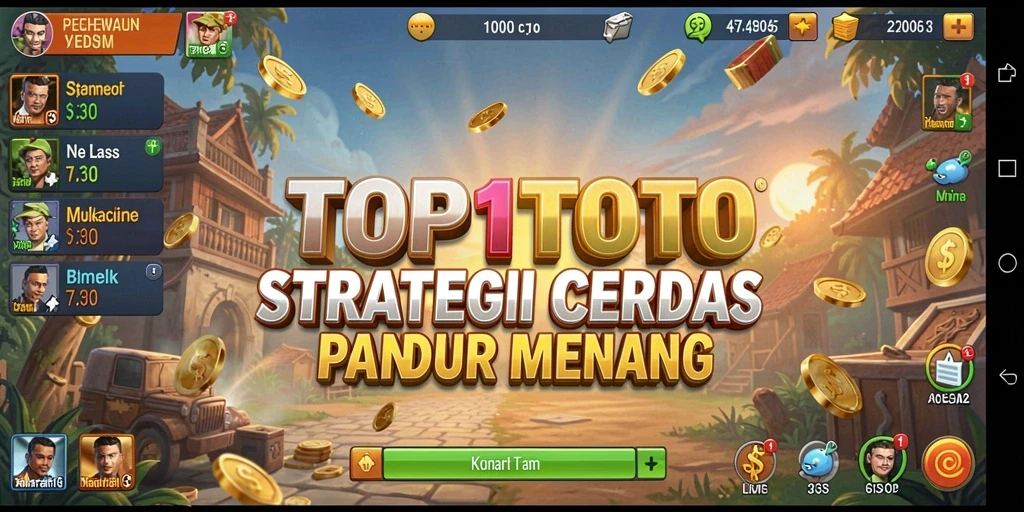 Tangkapan layar permainan TOP1TOTO dengan aksi strategi yang mendebarkan.
